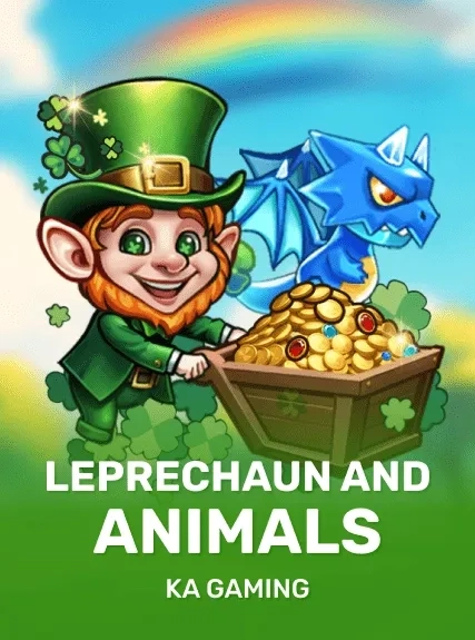 Leprechaun and Animals game tile