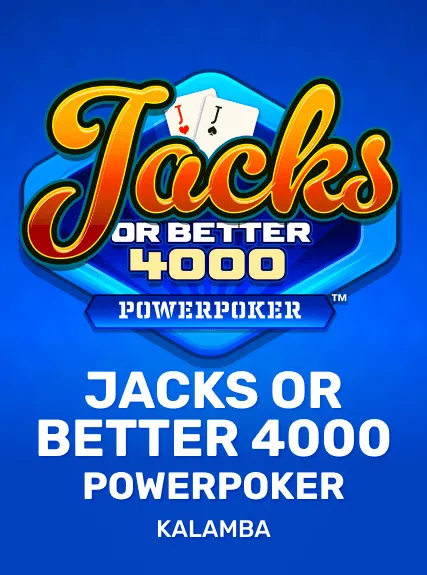 Jacks or Better 4000 Powerpoker game tile