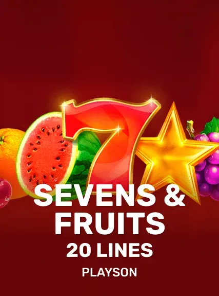 Sevens&Fruits: 20 Lines game tile