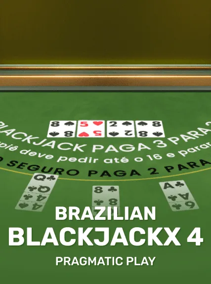 Brazilian BlackjackX 4 game tile