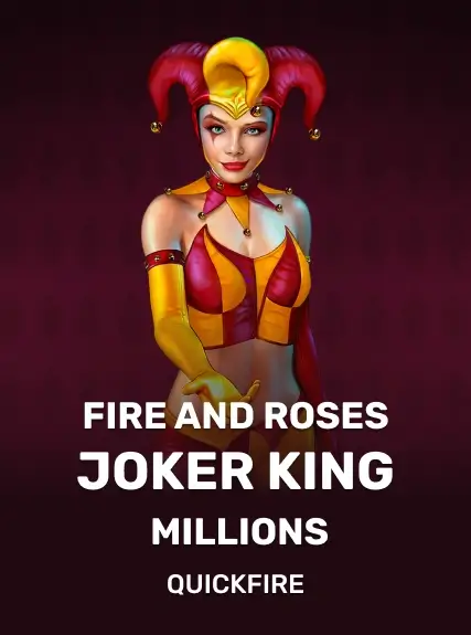 Fire and Roses Joker King Millions game tile