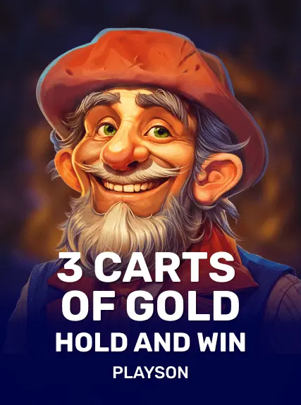 3 Carts of Gold: Hold and Win game tile