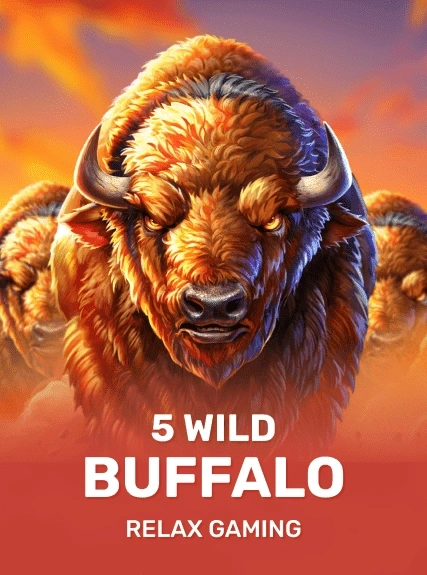 5 Wild Buffalo game tile