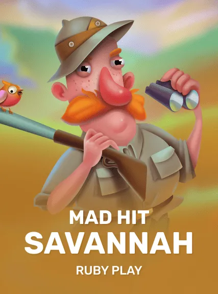 Mad Hit Savannah game tile