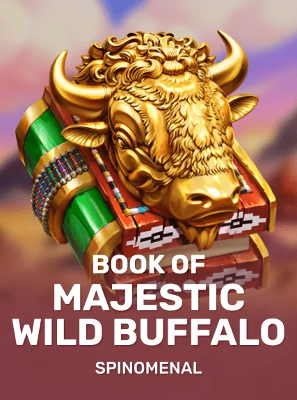 Book Of Majestic Wild Buffalo game tile