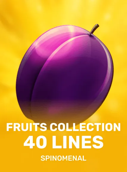 Fruits Collection 40 Lines game tile
