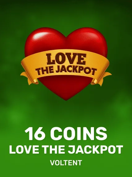 16 Coins Love the Jackpot game tile