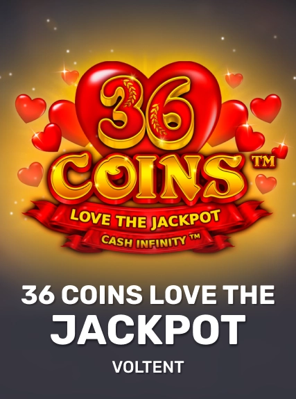 36 Coins Love the Jackpot game tile