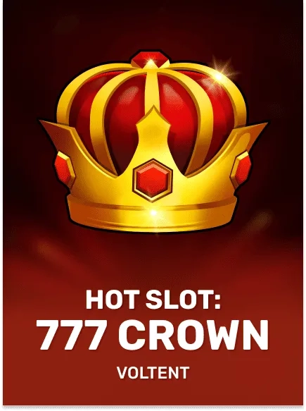 Hot Slot: 777 Crown game tile