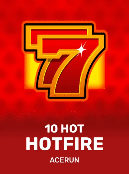 10 Hot Hotfire game tile