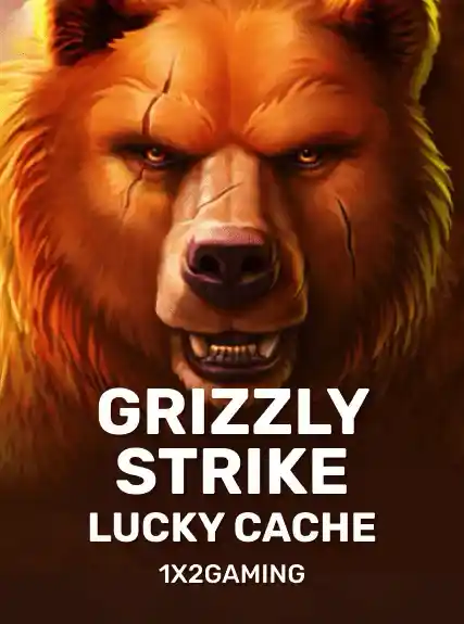 Grizzly Strike Lucky Cache game tile