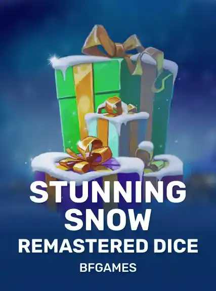 Stunning Snow Remastered Dice game tile