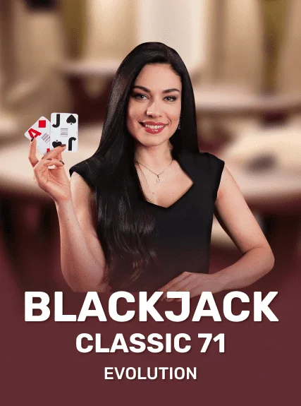 Blackjack Classic 71 game tile