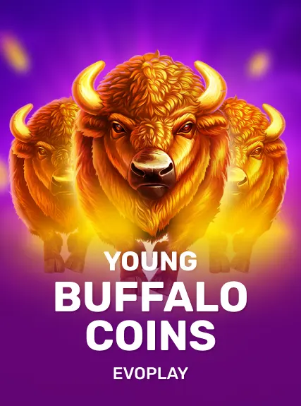 Young Buffalo Coins game tile