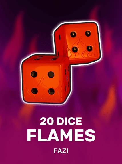 20 Dice Flames game tile