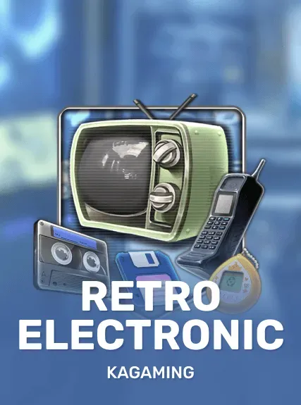 Retro Electronic game tile
