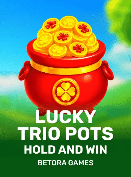 Lucky Trio Pots Hold and Win game tile