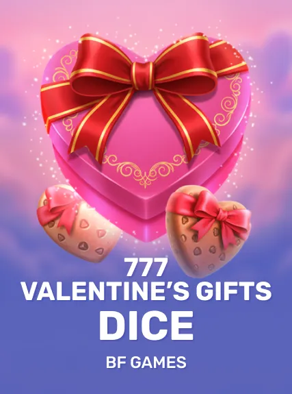 777 Valentineâs Gifts Dice game tile