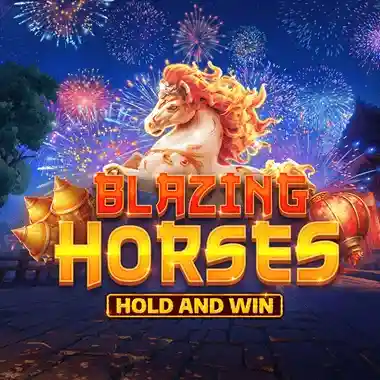 Blazing Horses Hold and Win game tile