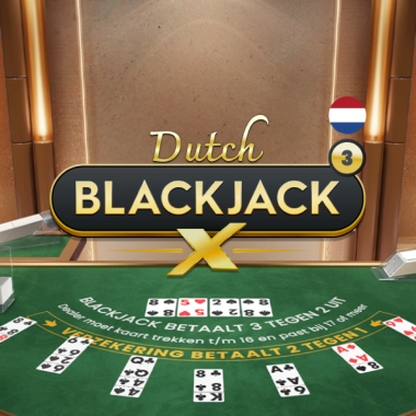 Dutch BlackjackX 3 game tile