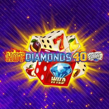 Hot Diamonds 40 Dice game tile