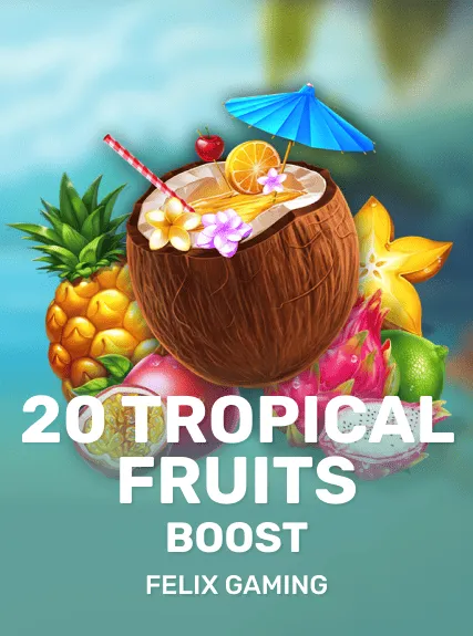 20 Tropcial Fruits Boost game tile