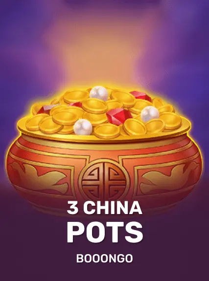 3 China Pots