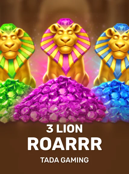 3 Lion Roarrr game tile