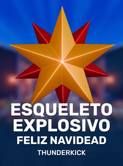 Esqueleto Explosivo Feliz Navidead