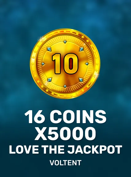 16 Coins x5000 Love the Jackpot