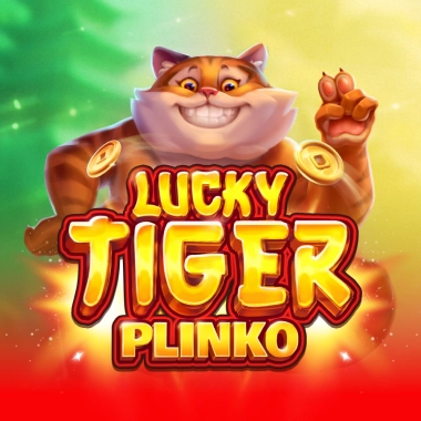 Lucky Tiger Plinko game tile