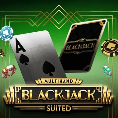 Blackjack Suited game tile