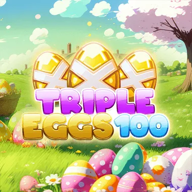 Triple Eggs 100 game tile