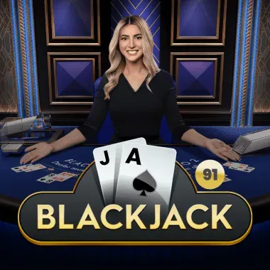 Blackjack 91 game tile